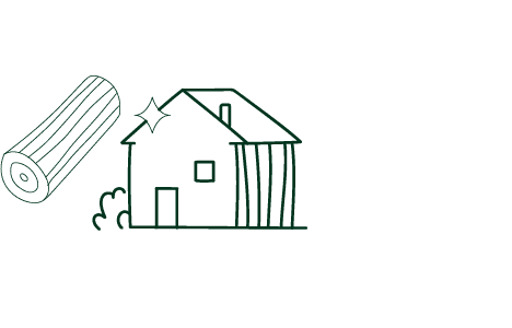 La construction en bois représente 6% du marché du logement